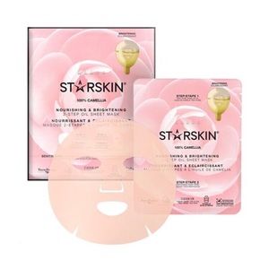 🆕Starskin 100% Camellia 2-step oil sheet mask